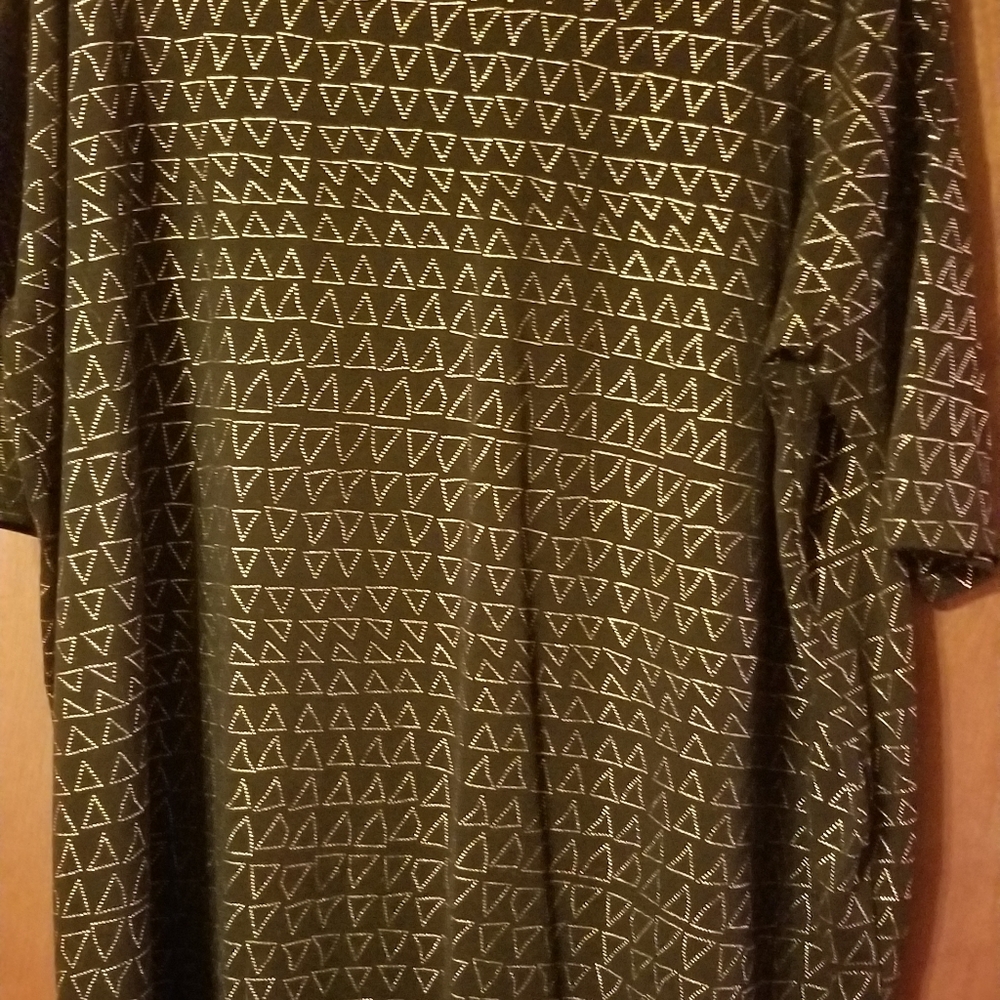 LulaRoe Irma black and gold